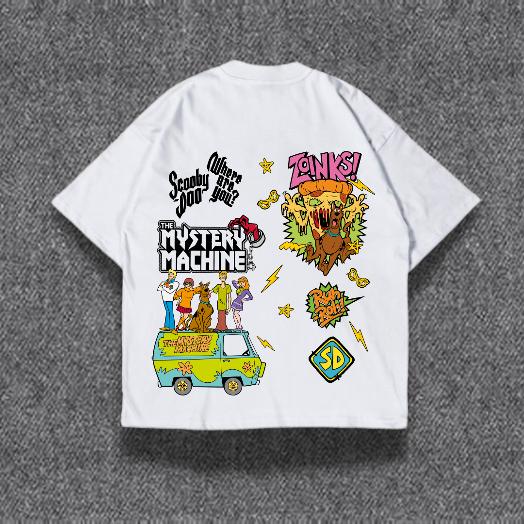 MYSTERY MACHINE /  CAMISETA OVERSIZE – "Solve It in Style" Edition