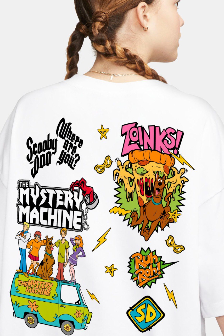 MYSTERY MACHINE /  CAMISETA OVERSIZE – "Solve It in Style" Edition